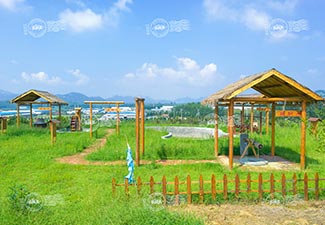 日照五蓮青少年素質(zhì)拓展基地建設(shè)實(shí)景